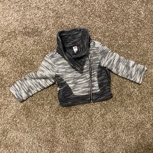 Asymmetrical Zip Sweater